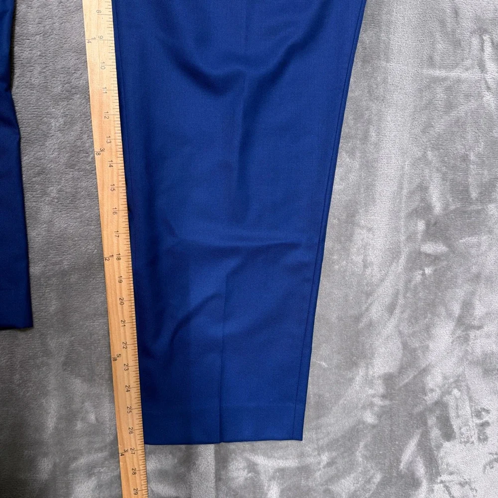 Indochino Custom Suit Mens 46R 43x27 Wool Cashmere Skull Bespoke Luxury Wedding